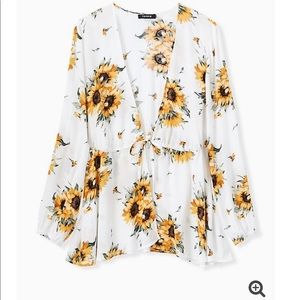 Sunflower kimono